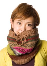 もこもこウールン・ネックウォーマーの商品写真