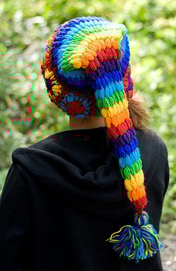 カラフルおもしろニット帽  - サブ2