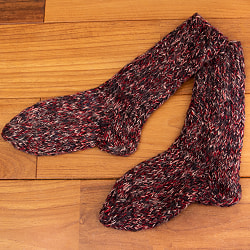 足元を優しく彩る マナリの靴下 - MIX - サブ2