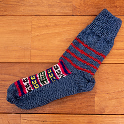 足元を優しく彩る マナリの靴下 - ショートタイプ - サブ5