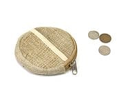 シンプルヘンプ小銭入れ-丸の商品写真