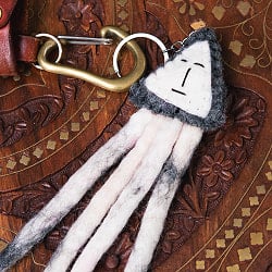 ニヒルないか？　フェルトの手作りキーホルダー - サブ5