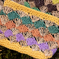 【6色展開】ヒマラヤの野生ヘンプとコットンの小物ポーチ  - サブ3