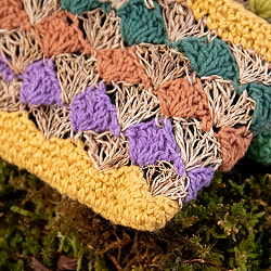 【6色展開】ヒマラヤの野生ヘンプとコットンの小物ポーチ  - サブ5