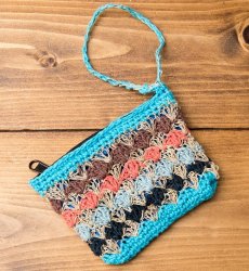 ヘンプとコットンのミニポーチ(NP-KTI-529)