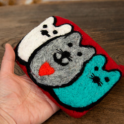 フェルトのスクエアポーチ - サブ2