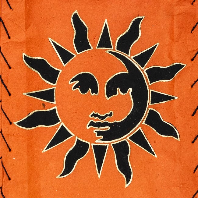 ロクタ紙ランプシェード【スーリヤ】(4面タイプ)の選択用写真