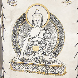 ロクタ紙ランプシェード【ブッダ】（4面タイプ） - サブ4