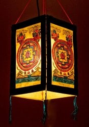 [大感謝祭セール]ロクタ紙 -四面ランプシェード