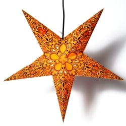 星型ランプシェード〔インドクオリティ〕【アソート】 - サブ4