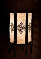 ロクタ紙 六面ランプシェード - エンドレスノットの商品写真