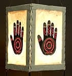 ロクタ紙ランプシェード（4面タイプ）の商品写真