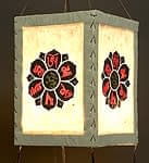 ロクタ紙ランプシェード（4面タイプ）の商品写真