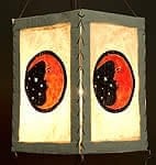 ロクタ紙ランプシェード（4面タイプ）の商品写真