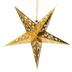 【選べる5個セット】星型ランプデコレーション　-　直径：約41cm - サブ2