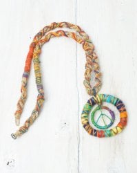 ピースマークのネックレス(NP-NECK-64)