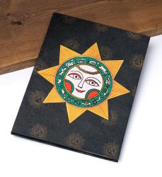 ロクタ紙スーリャ柄ノートブック(20x15サイズ)の商品写真