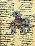 インドのゾウ柄メモ帳の商品写真