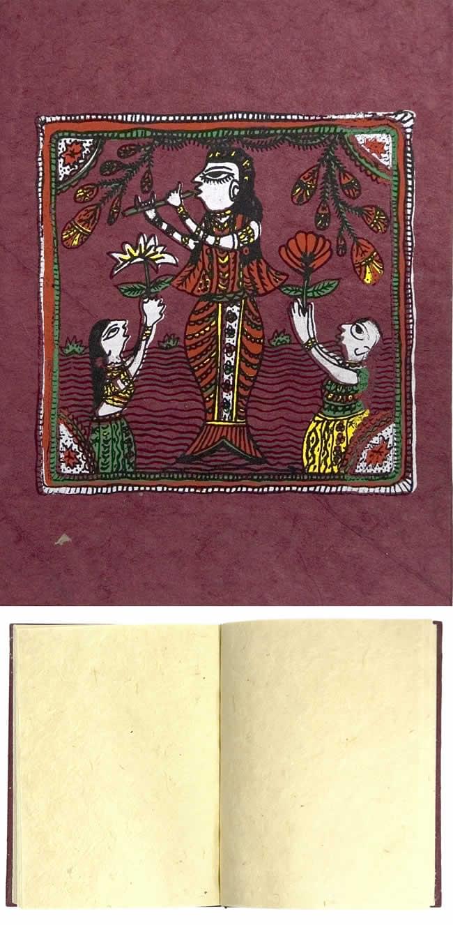 ネパール紙のノートブック