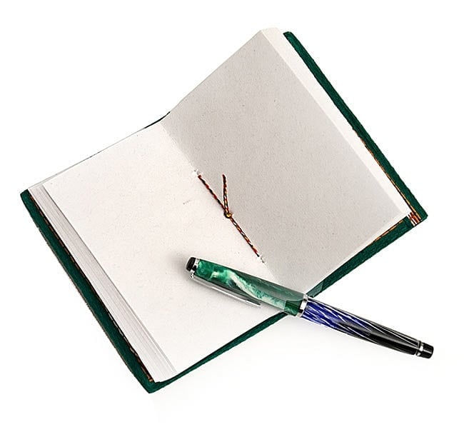 〈12.8cm×8.5cm〉[アソート]インドの神様柄紙メモ帳 - マハラジャ 5 - 紙はこのような感じになっております。