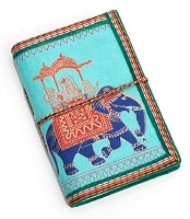 〈12.8cm×8.5cm〉[アソート]インドの神様柄紙メモ帳 - マハラジャの商品写真