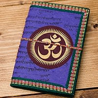 〈12.8cm×8.5cm〉インドの神様柄紙メモ帳 - オーンの商品写真