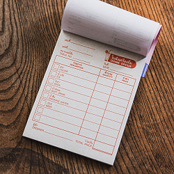 タイの注文票 メモ帳やTODOリストに！ ドリンク表 - サブ2