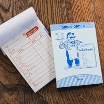 タイの注文票 メモ帳やTODOリストに! ドリンク表