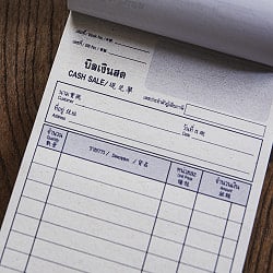 【4個セット】タイの注文票 メモ帳やTODOリストに！ オーダー表 - サブ5