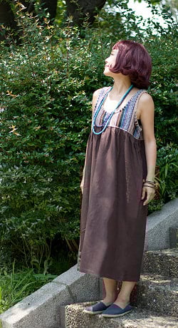 ネパールストライプ ワンピース  - サブ4