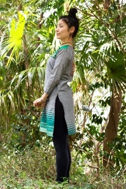 ヘザーグレーのボーダークルティ - サブ3