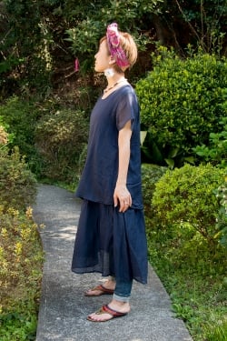 レイヤード エアリー ワンピース - サブ2