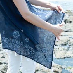 ウッドブロック ノースリーブ・スリットジレ - サブ5