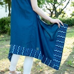 インディゴ スクエアワンピース - サブ5