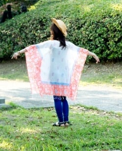 ロング丈のカフタンチュニック - サブ3