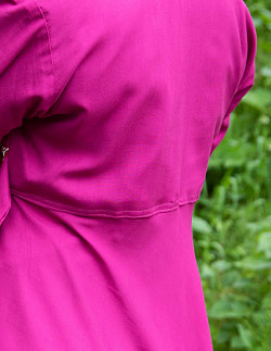 【全て1点もの】　パシュトゥーン族の伝統衣装　カミーズドレス ロング　【マゼンタ】 - サブ5