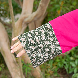 【全て1点もの】　パシュトゥーン族の伝統衣装　カミーズドレス　【ピンク】 - サブ4