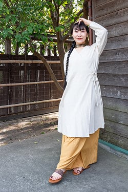 インド綿が肌に優しい　シンプルコットンのカシュクール - サブ4