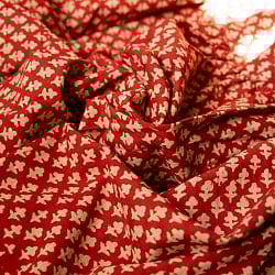 インド伝統 ウッドブロックプリントのボリュームチュニック - サブ5