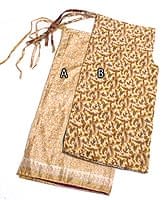 リバーシブル　サリー生地タイパンツの商品写真