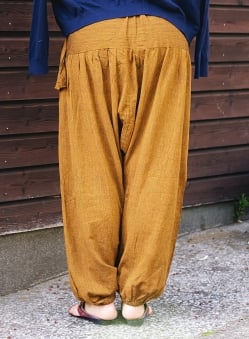 シンプルアフガンパンツ - サブ4