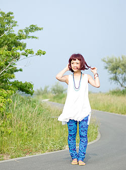 足元くしゅくしゅ！タイダイレギンス - サブ3