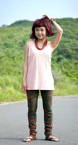 足元くしゅくしゅ！タイダイレギンス - サブ5