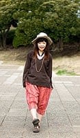 ストライプハーフパンツの商品写真