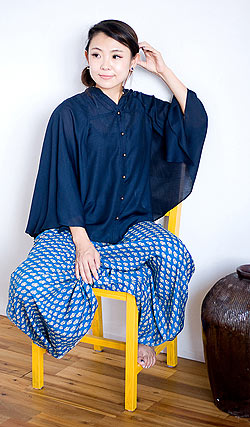 オールドサリーの2WAYモモンガパンツ - サブ5