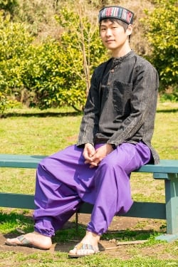 しっかりコットンのアラジンパンツ - サブ2