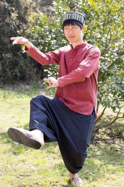 しっかりコットンのアラジンパンツ - サブ3