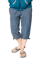 ストーンウォッシュの八分丈パンツ 【ダークブルー】の商品写真