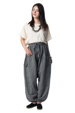 ネパールコットンのアフガンパンツ - サブ3