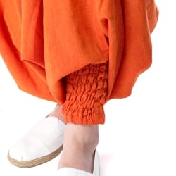 ネパールコットンのビッグモモンガ2WAYパンツ - サブ5